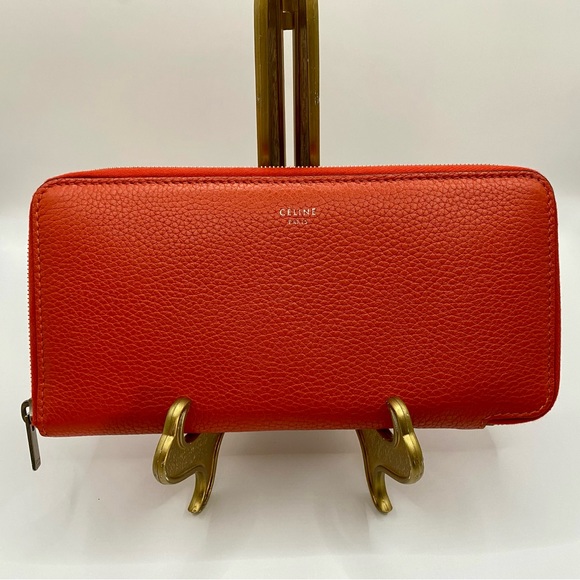 Celine Handbags - Celine zippy calfskin wallet